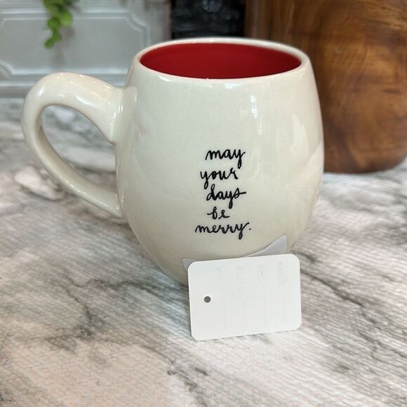 Rae Dunn Santa Hat “Merry” Mug - Picture 4 of 8